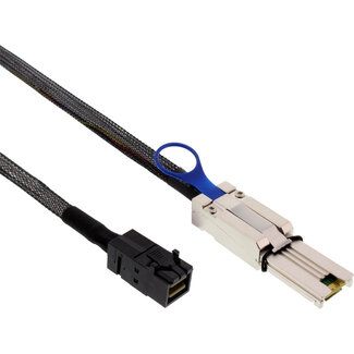 InLine InLine® Mini SAS HD kabel, SFF-8643 naar SFF-8088, 2m