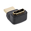 InLine® HDMI-adapter, stekker/aansluiting, naar boven gebogen, 4K2K