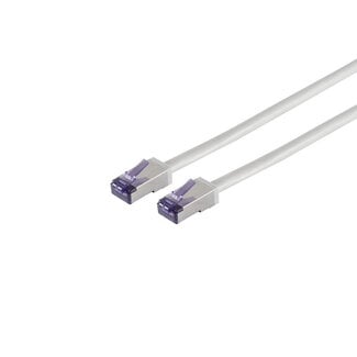 S-Impuls Patchkabel Cat. 6A Flex S/FTP, grau, 0,25m