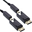 InLine® DisplayPort 1.4 AOC-kabel, 8K4K, DisplayPort-stekker afneembaar, 40 m