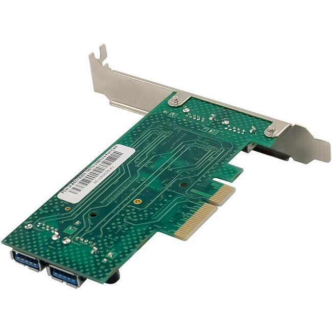 InLine® USB 3.2 Gen.1 PCIe-interfacekaart, 4-poorts, intern/extern
