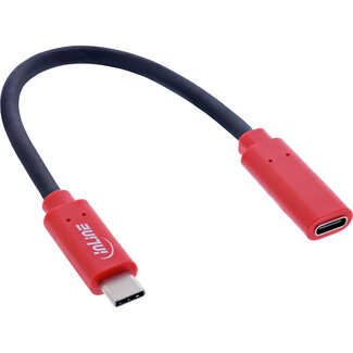 InLine InLine® USB-gegevensblokkering, adapterkabel USB-C-stekker naar aansluiting
