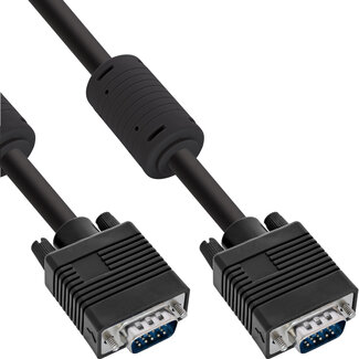 InLine InLine® S-VGA kabel, 15-pins HD male / male, zwart, 2m