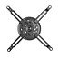 InLine® Basic projector plafondbeugel, 15cm, max. 13,5kg