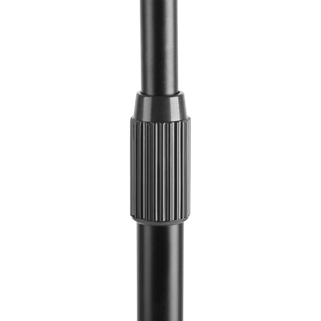 InLine® Luidsprekerstatief telescopisch 68-110cm, 2 stuks, zwart