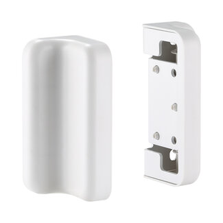 InLine InLine® Slatwall-bevestigingsbeugel voor wandhouderpaneel, wit, set van 2