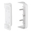 InLine® Slatwall-bevestigingsbeugel voor wandhouderpaneel, wit, set van 2