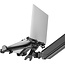 InLine® Notebookhouder tot 17 inch met VESA 75/100 montageplaat