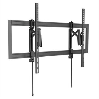 Value VALUE TV-Wandhalterung, hochbelastbar, ausziehbar, neigbar, <80 kg, <266,7 cm (105"), 1000 x 600