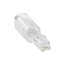 InLine® Twist-Stop, ontklitter voor telefoonsnoeren, smal en kort model