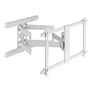 InLine InLine® Premium aluminium muurbeugel, voor flatscreen-tv (37-80"), wit
