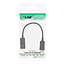 InLine® DisplayPort naar HDMI male / female adapterkabel met audio, 4K