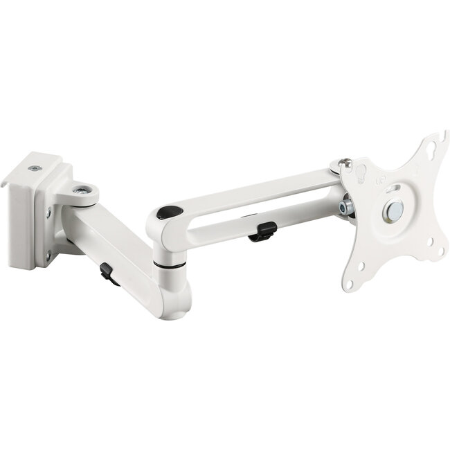 InLine® Slatwall monitorsteun, lang, wit