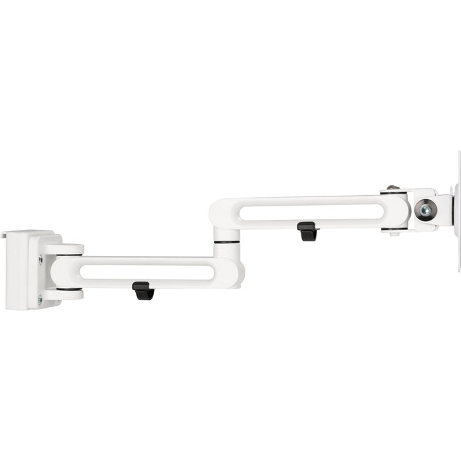 InLine® Slatwall monitorsteun, lang, wit