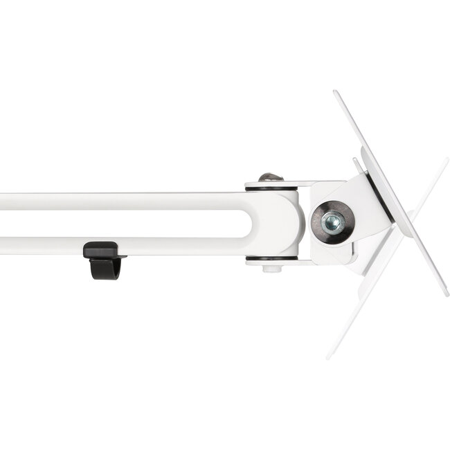 InLine® Slatwall monitorsteun, lang, wit