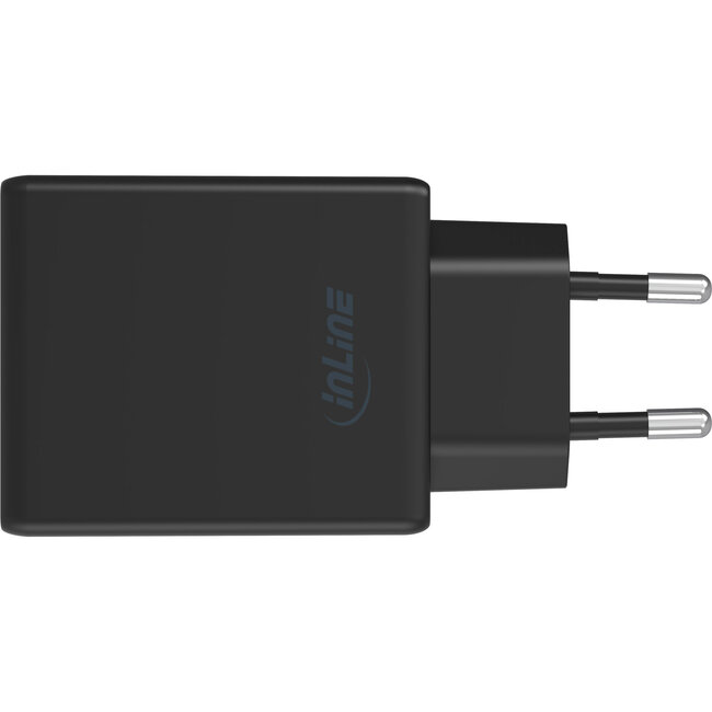 InLine® USB-voeding, oplader, enkele USB-C, PD, AVS, 65W, zwart