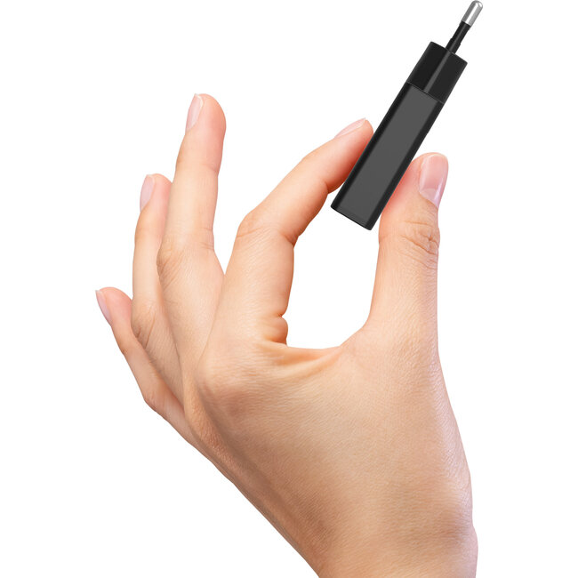 InLine® USB-voeding, oplader, enkele USB-C, PD, AVS, 65W, zwart