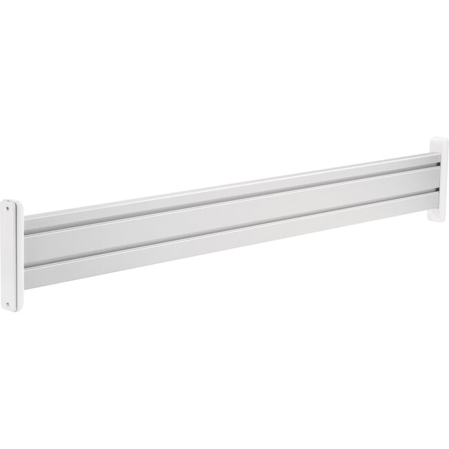 InLine® Slatwall Paneel Aluminium, voor tafelmontage, 1m