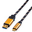 ROLINE GOLD USB 3.2 Gen 1 kabel, A-C, M/M, 2 m