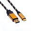ROLINE GOLD USB 3.2 Gen 1 kabel, A-C, M/M, 2 m