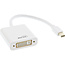 InLine® Mini DisplayPort naar DVI adapter, wit, 0,15 m