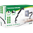 InLine® bureauhouder met lifter en USB/audio tot max. 82cm 32" 9kg