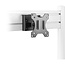 InLine® Slatwall monitorbeugel kort, VESA 75/100 mm, zwart