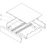 SCHROFF Interscale flexibel railsysteem voor printplaatmontage, 221D, 217,45L