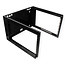 VALUE Wandbehuizing 6 HE (HxBxD) 368 x 570 x 600mm, zwart