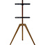 InLine® woodstand TV-standaard, statief, voor LED TV 45"-65" (114-165cm)