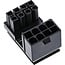 InLine® Interne voedingsadapter, 180° ATX 8-pin male / female