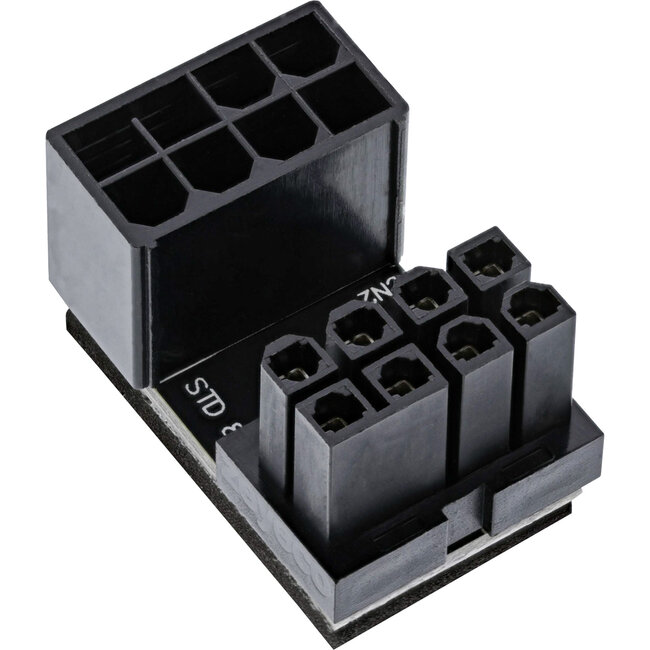 InLine® Interne voedingsadapter, 180° ATX 8-pin male / female