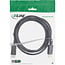 InLine® DisplayPort 1.4 kabel, zwart, vergulde contacten, 1m