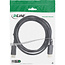 InLine® DisplayPort 1.4 kabel, zwart, vergulde contacten, 5m