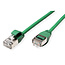 ROLINE F/UTP DataCenter Patchkabel Cat.6A (Class EA), LSOH, extra dun, groen, 0,3 m