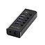 ROLINE USB 3.2 Gen 1 Notebook Hub 4 poorts + 1x opladen
