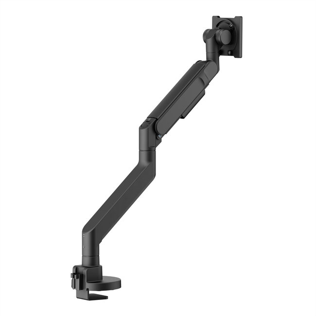 ROLINE LCD-Monitorhalterung mit Gasfeder, Tischmontage, hochbelastbar bis 27kg, <144,78cm (57")