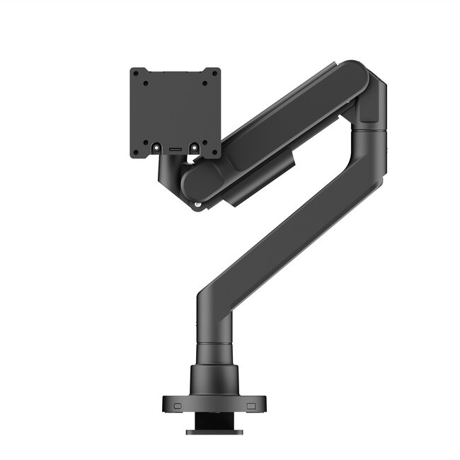 ROLINE LCD-Monitorhalterung mit Gasfeder, Tischmontage, hochbelastbar bis 27kg, <144,78cm (57")
