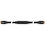 InLine® HDMI High Speed kabel met ethernet, male / male, actief, zwart/goud, 30m