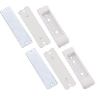 InLine InLine® Slatwall montagezuilen aluminium, voor tafelmontagepaneel, set van 2