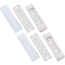 InLine® Slatwall montagezuilen aluminium, voor tafelmontagepaneel, set van 2