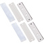InLine® Slatwall montagezuilen aluminium, voor tafelmontagepaneel, set van 2