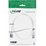 InLine® Patchkabel slim, U/FTP PiMf, Cat.6A, wit, 0,3 m