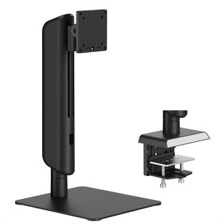 Value VALUE Schwerlast-LCD-Arm, freistehend, höhenverstellbar, < 124,46cm (49"), bis 18kg, schwarz