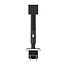 VALUE Schwerlast-LCD-Arm, freistehend, höhenverstellbar, < 124,46cm (49"), bis 18kg, schwarz