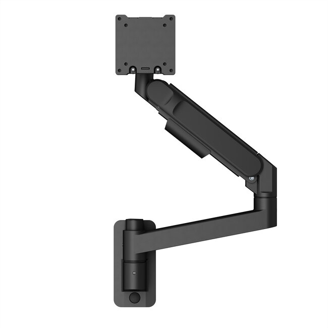 ROLINE LCD-Monitorhalterung mit Gasfeder, Wandmontage, hochbelastbar bis 27kg, <144,78cm (57")