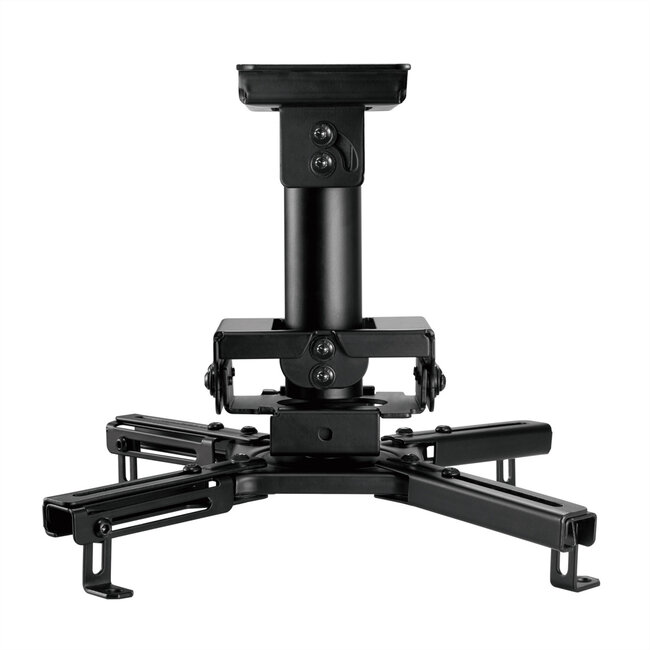 VALUE Hochbelastbare Projektor-Deckenhalterung, bis 45 kg, schwarz
