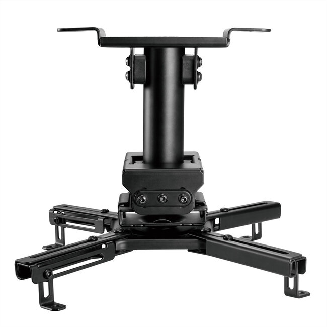 VALUE Hochbelastbare Projektor-Deckenhalterung, bis 45 kg, schwarz