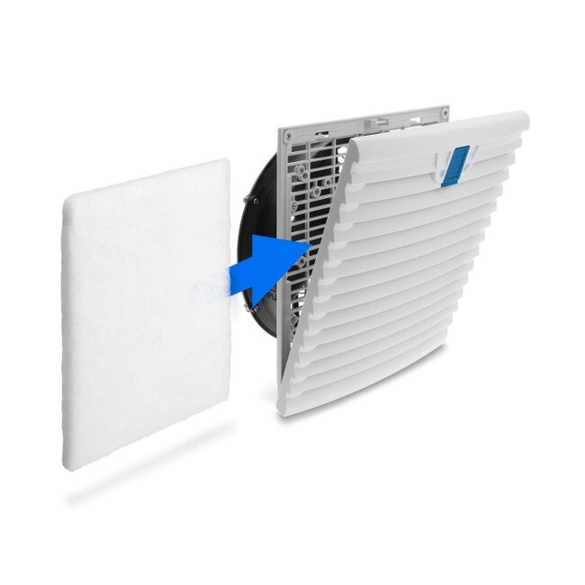 Delock Axial Fan 230 V AC with Filter 204 x 204 x 97 mm
