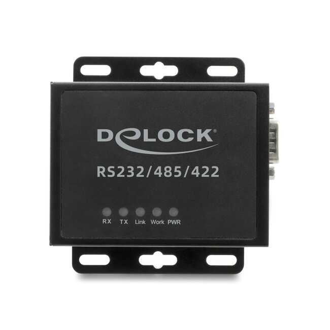 Delock Ehernet LAN Converter to RS-232/RS-485/RS-422 and Modbus RTU/TCP Gateway isolation 1.5 KV